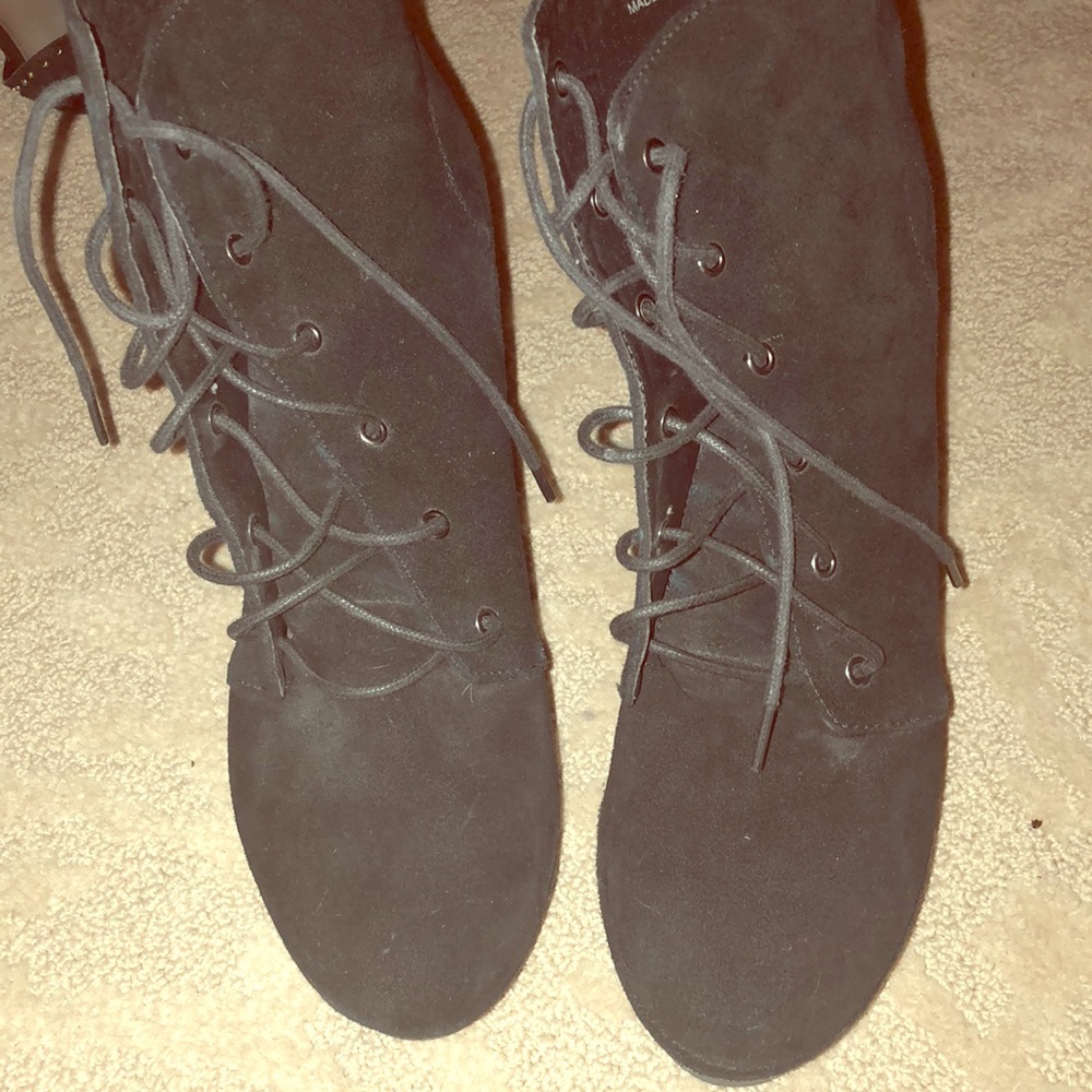 Urban Outfitters High Heeled Black Bootie